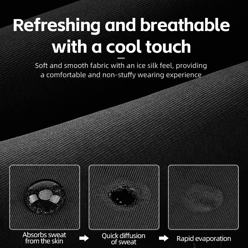 ROCKBROS Motorcycle Balaclava Bicycle Cycling Face Mask Ice Silk Breathable UV Protection Unisex