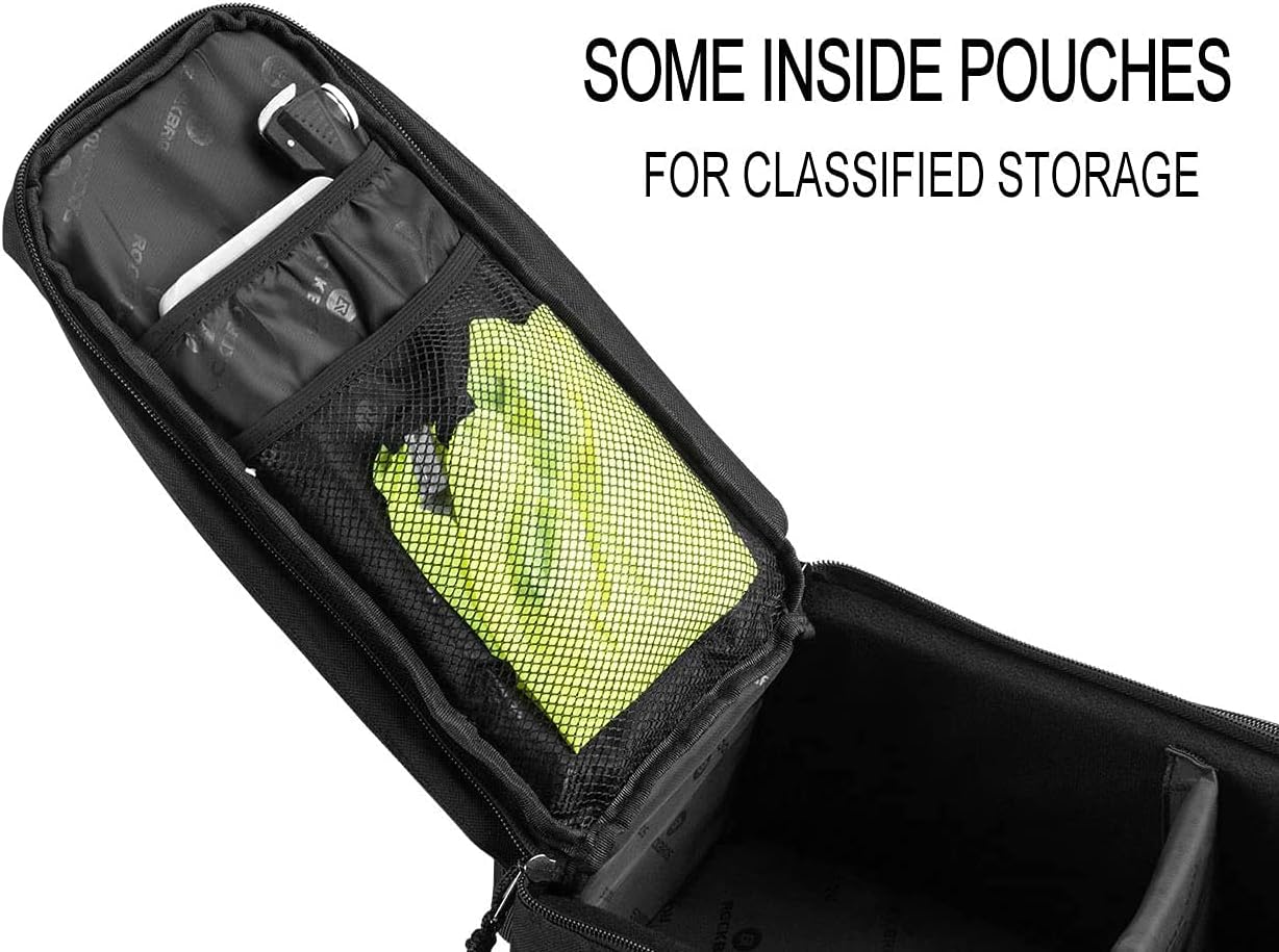ROCKBROS Pro Bicycle Rear Rack Bag with Extra Pockets