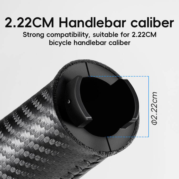 ROCKBROS Bicycle Bike Handlebar Handle Grips PU Leather Comfortable