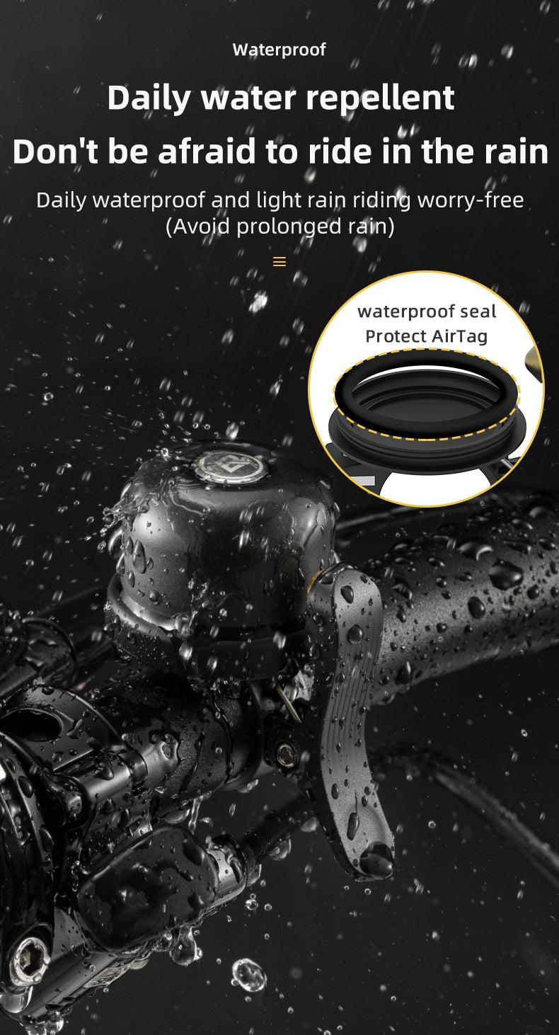 ROCKBROS Bike Bell Ring Horn Classic Bicycle Bell Anti-Theft for Adults Suitable for 0.87‘’/22.2mm Diameter Handlebar