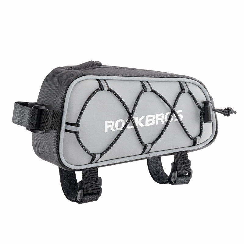ROCKBROS Bicycle Top Tube Bag Cycling Road Bike Frame Bag Waterproof Reflective