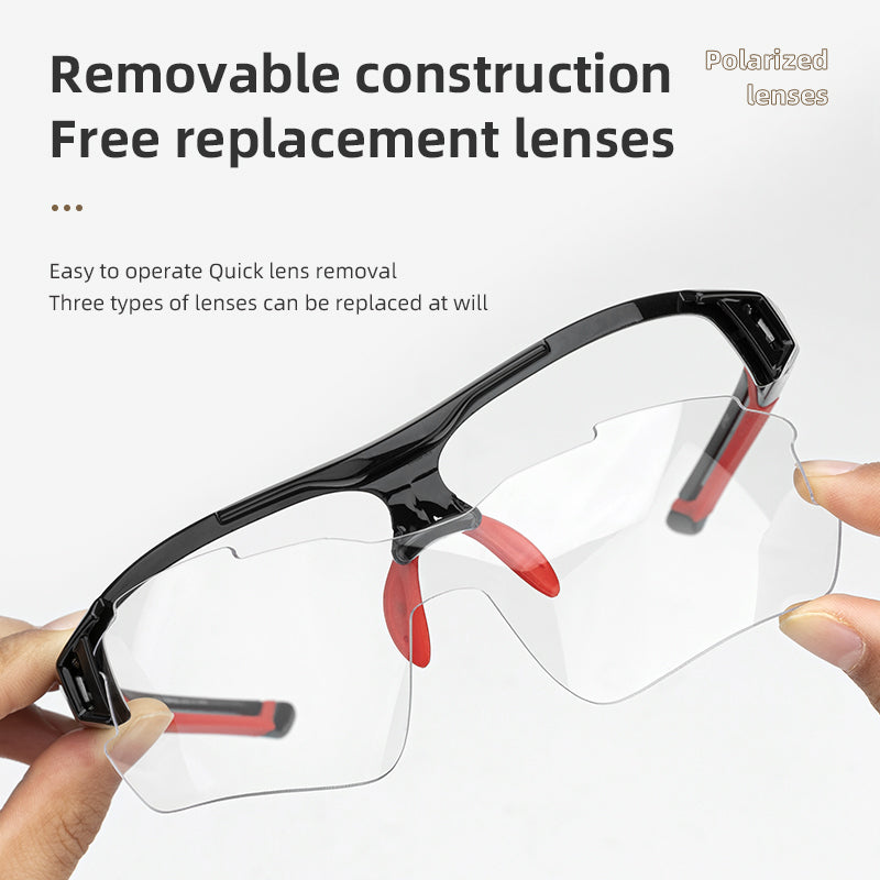 RockBros Cycling Photochromic Glasses Sport Sunglasses Bike Glasses Driving Fishing UV400 Men Women