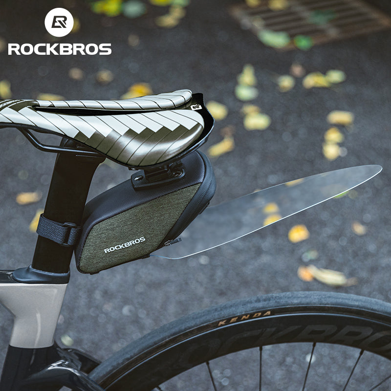 ROCKBROS Bicycle Bike Cycling Tail Bag With Mudguard Quick Release Saddle Bag
