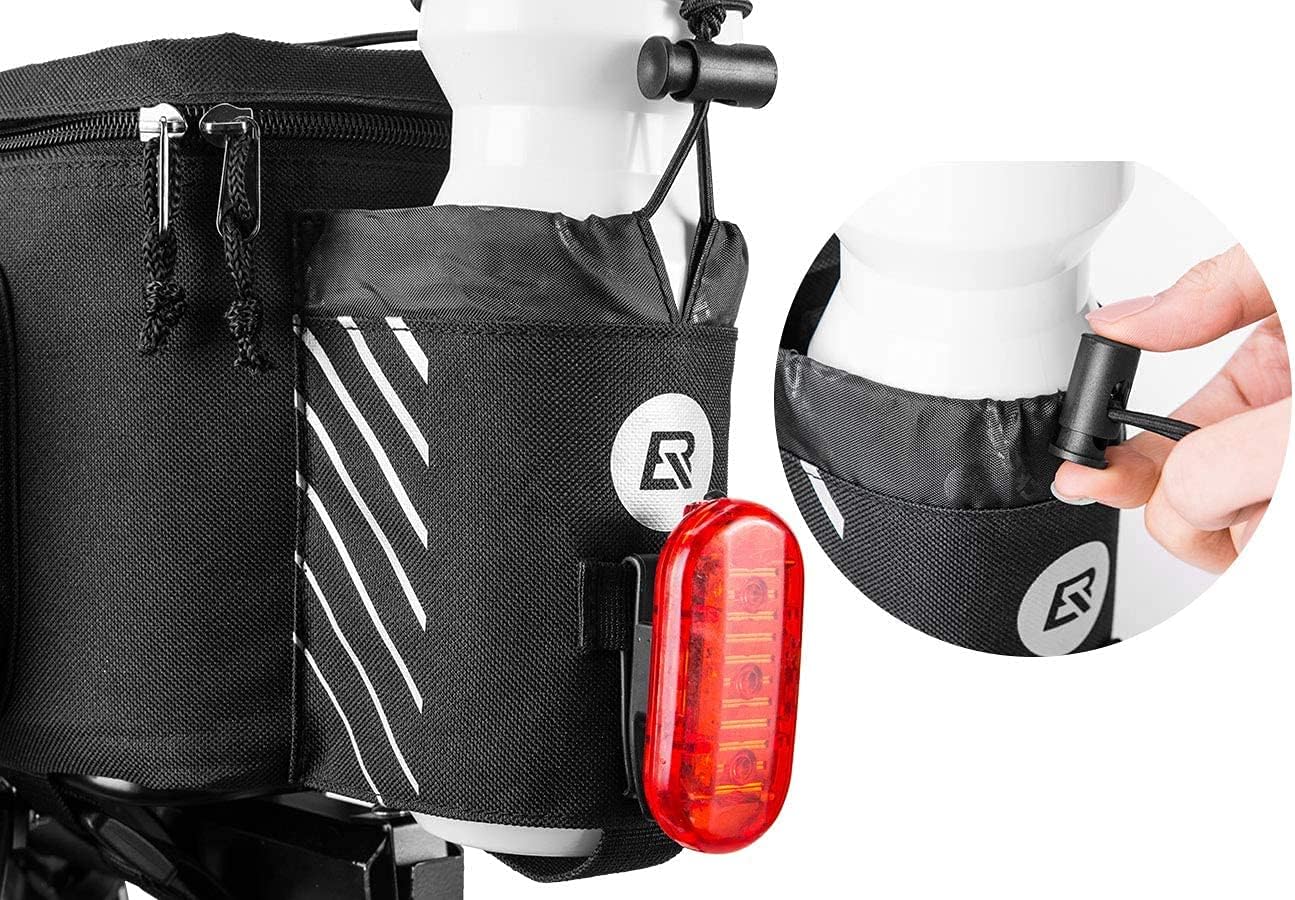 ROCKBROS Pro Bicycle Rear Rack Bag with Extra Pockets
