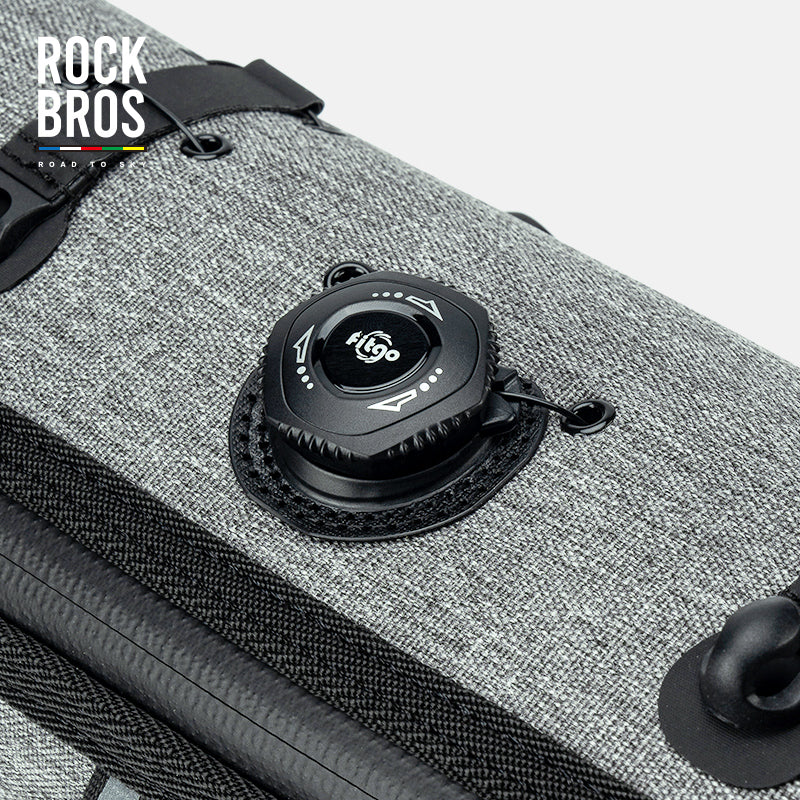 【ROAD TO SKY】ROCKBROS Deluxe Cycling Handlebar Bag Front Frame Bag