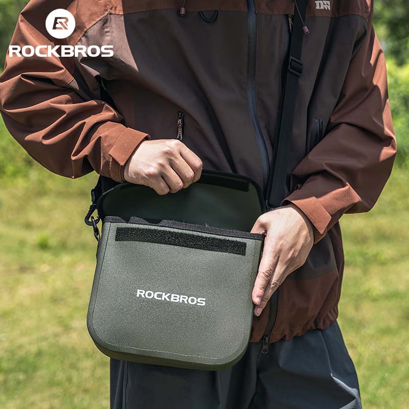 ROCKBROS Outdoor Backpack Cooler Bag Hiking Camping Picnic Insulated Storage Bag