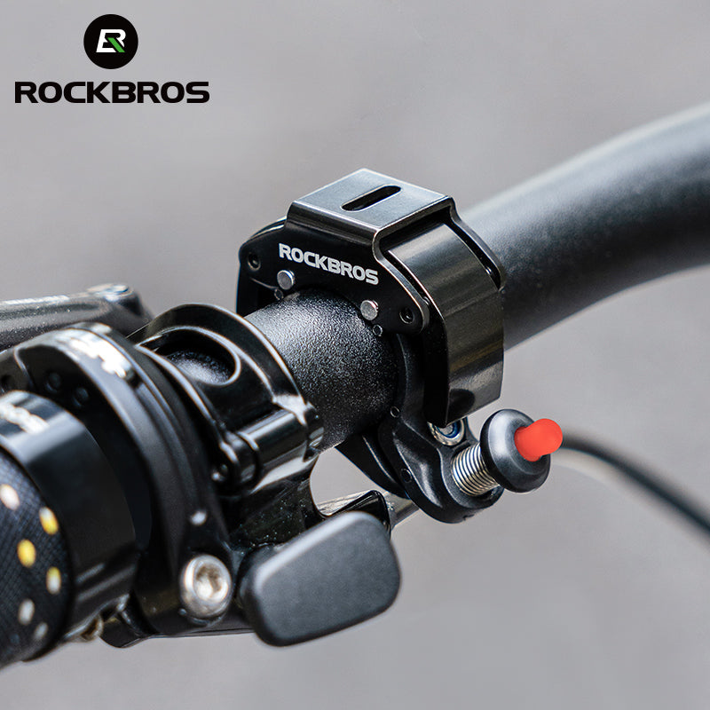 ROCKBROS Bike Bicycle Mini Hidden Bell Loud Sound 100dB Safety Cycling Accessories