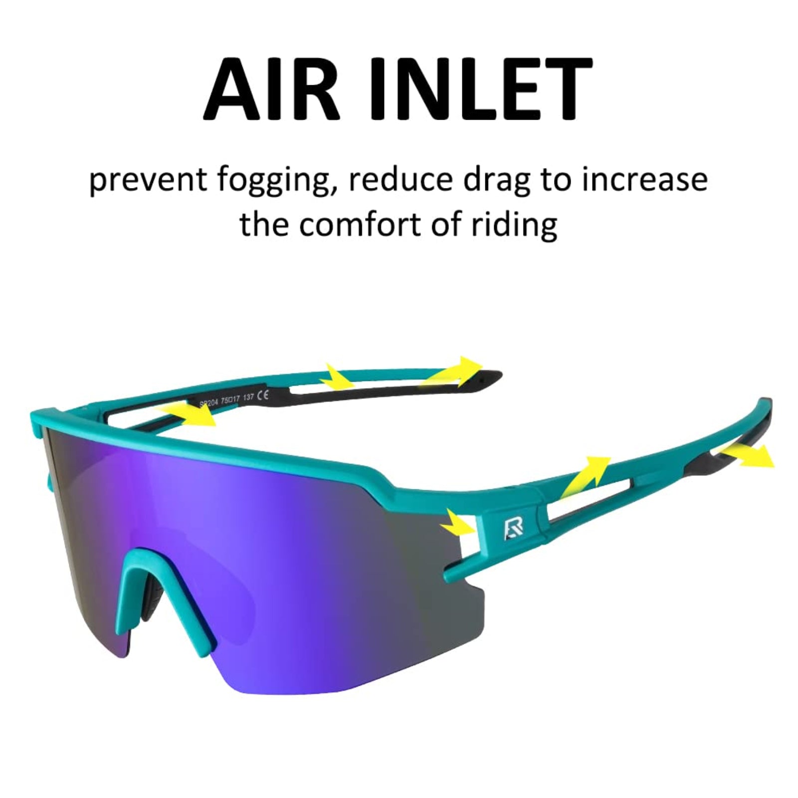 Polarised Sports Sunglasses Ultralight 22g #color_blue