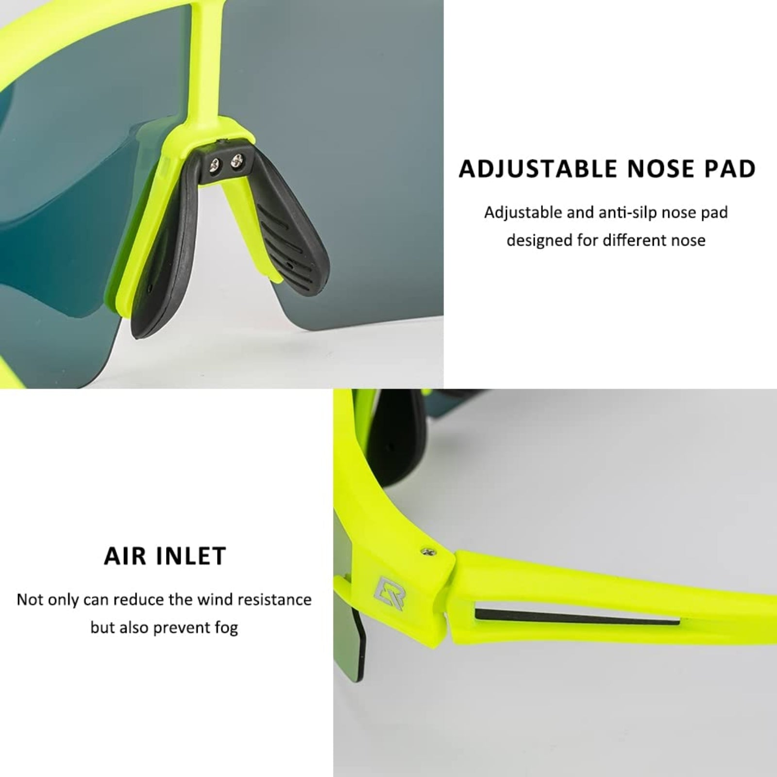 Polarised Sports Sunglasses Ultralight 22g #color_red-yellow