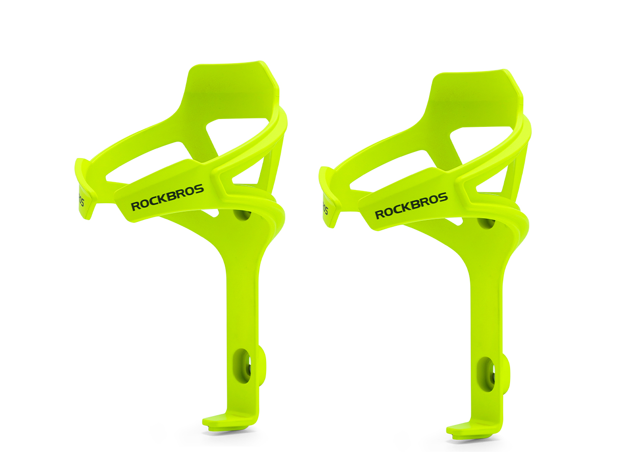 ROCKBROS 2pcs Bike Water Bottle Cage Holder Mount Bicycle Cycling Drink Cup Polycarbonate