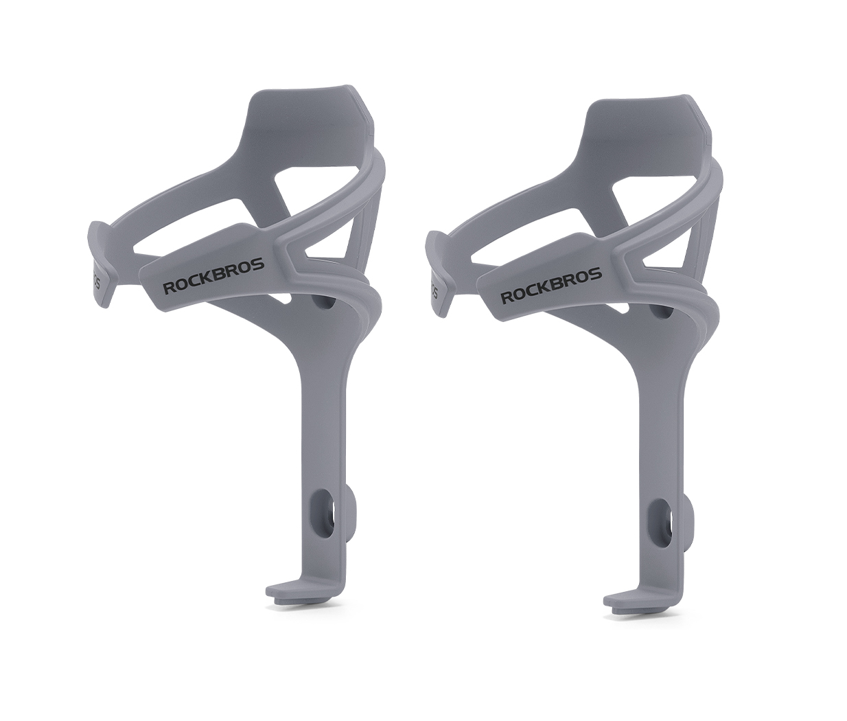 ROCKBROS 2pcs Bike Water Bottle Cage Holder Mount Bicycle Cycling Drink Cup Polycarbonate