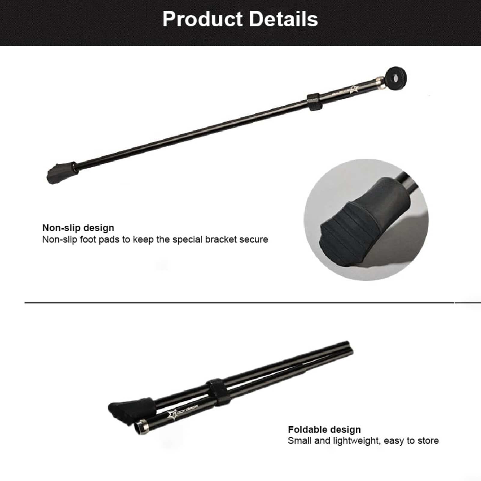 all-groups ROCKBROS Bicycle Kickstand Folding Portable