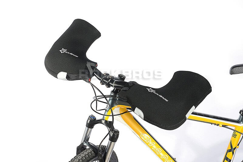 ROCKBROS Handlebar Mittens - Cold Weather Windproof MTB Bar Covers