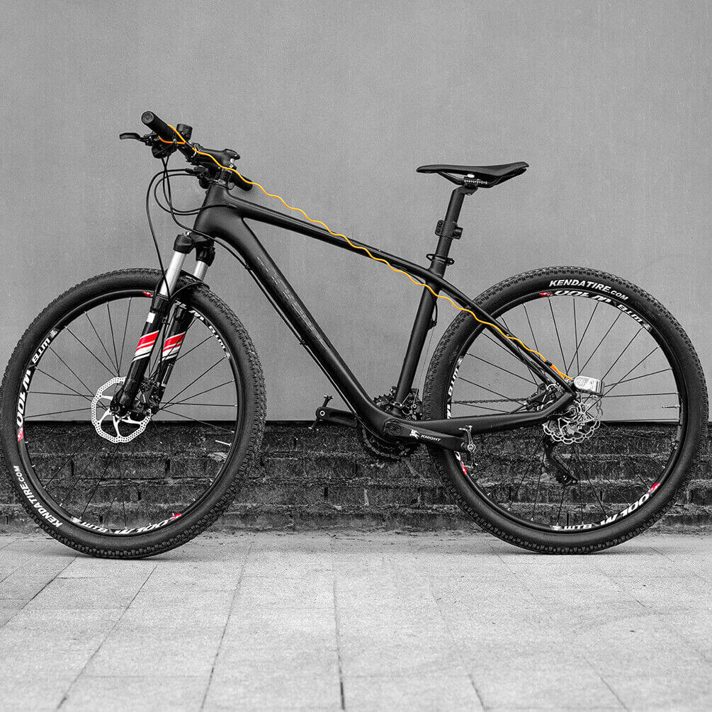 ROCKBROS 110dB Disc Brake Lock with Alarm and Reminder Cable | Anti-Theft Motorcycle Lock for Enhanced Security