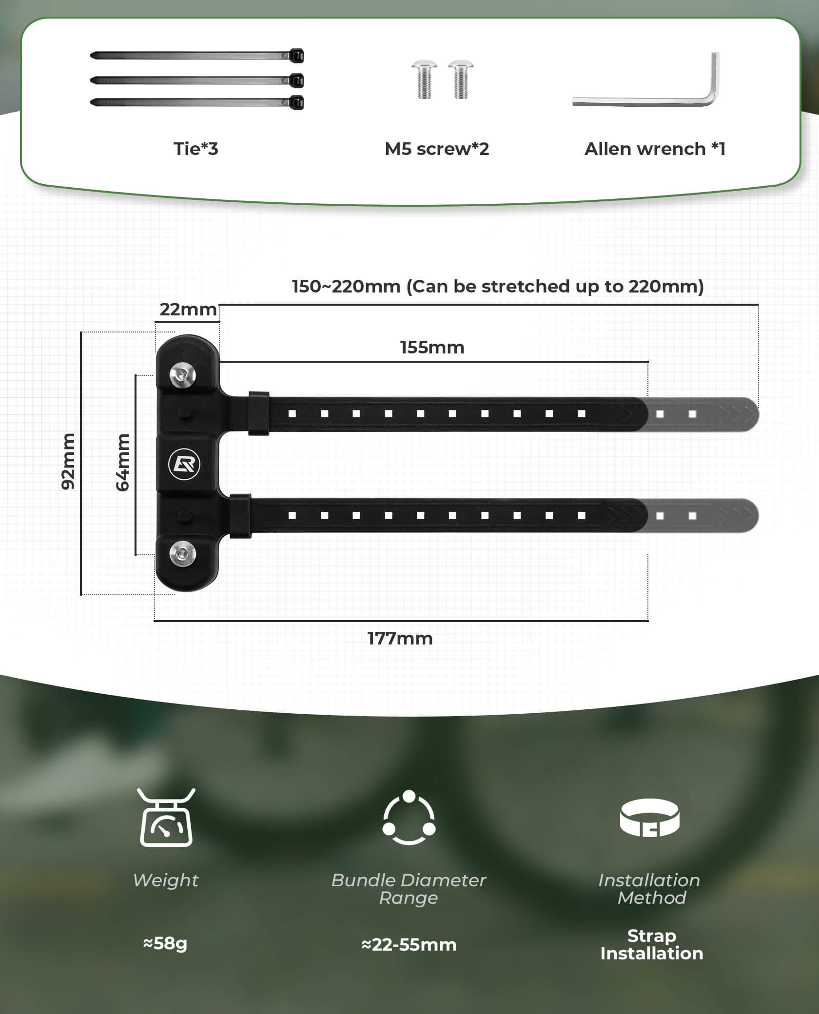 all-groups ROCKBROS Bike Water Bottle Holder Adaptor
