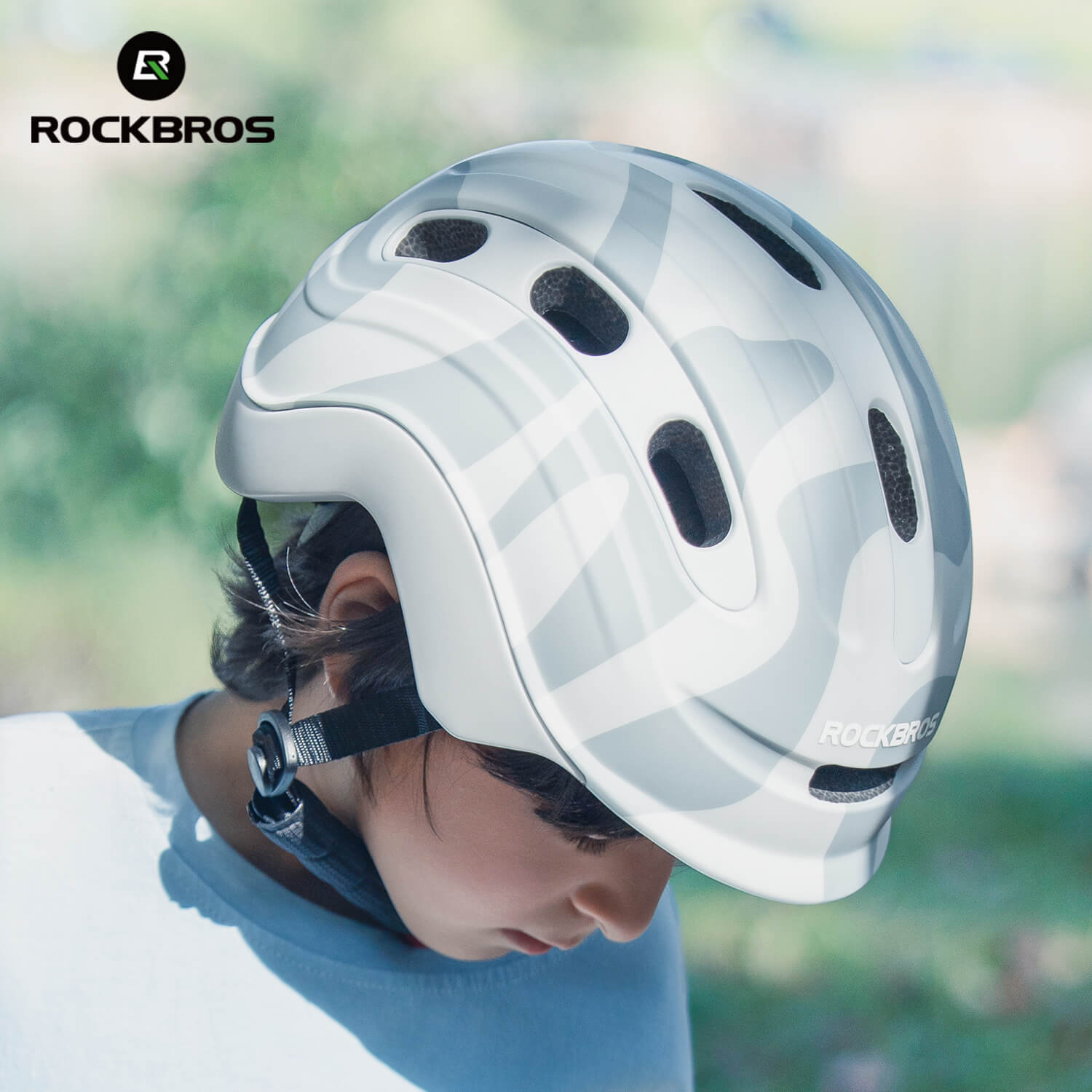 all-groups ROCKBROS Kids' Bike Helmet with Tail Light Mounting Option