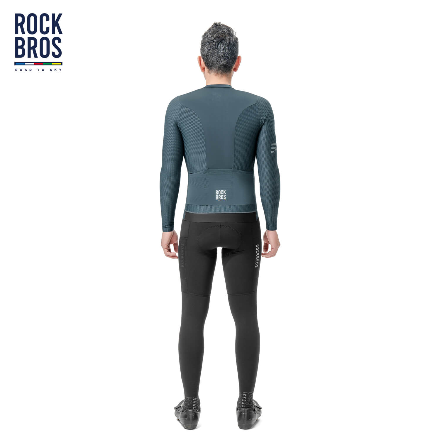 ROCKBROS Road to Sky Long Sleeve Cycling Jersey Breathable Sports Jacket
