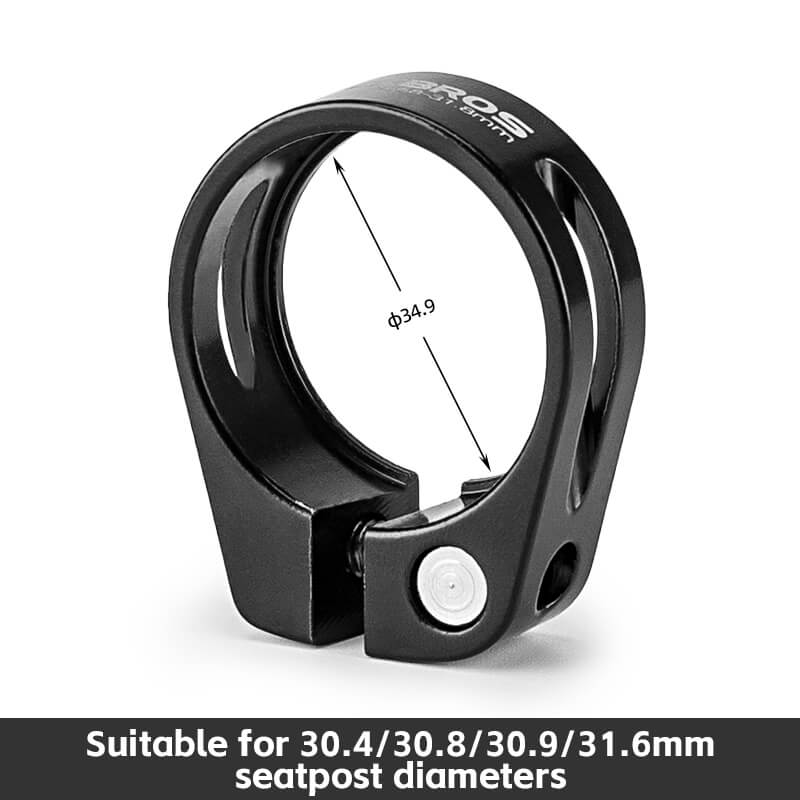 ROCKBROS Seatpost Clamp for Mountain and Road Bikes Size 34.9