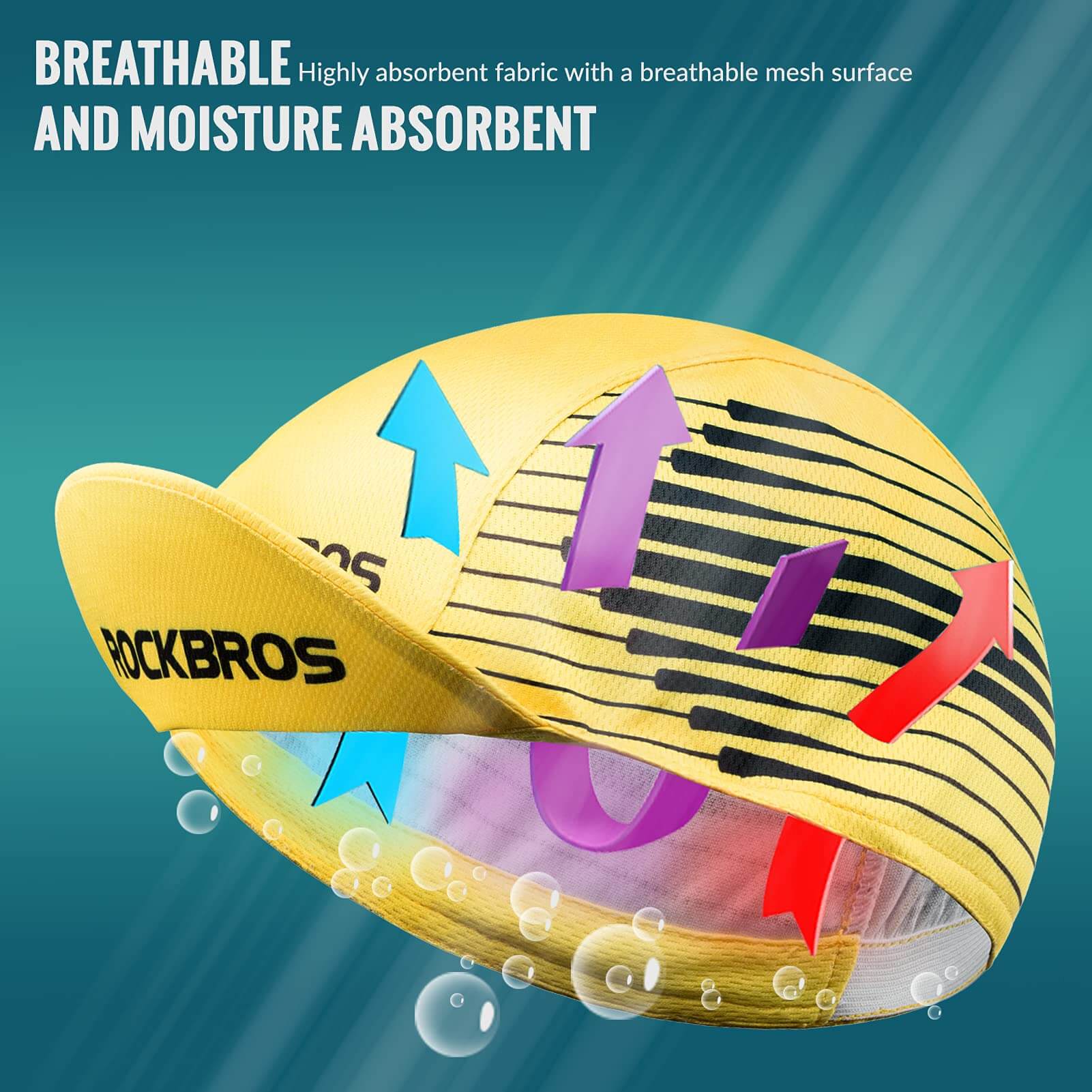 all-groups ROCKBROS Sunproof Cycling Cap | Comfortable, Breathable, Multi-Use Hat