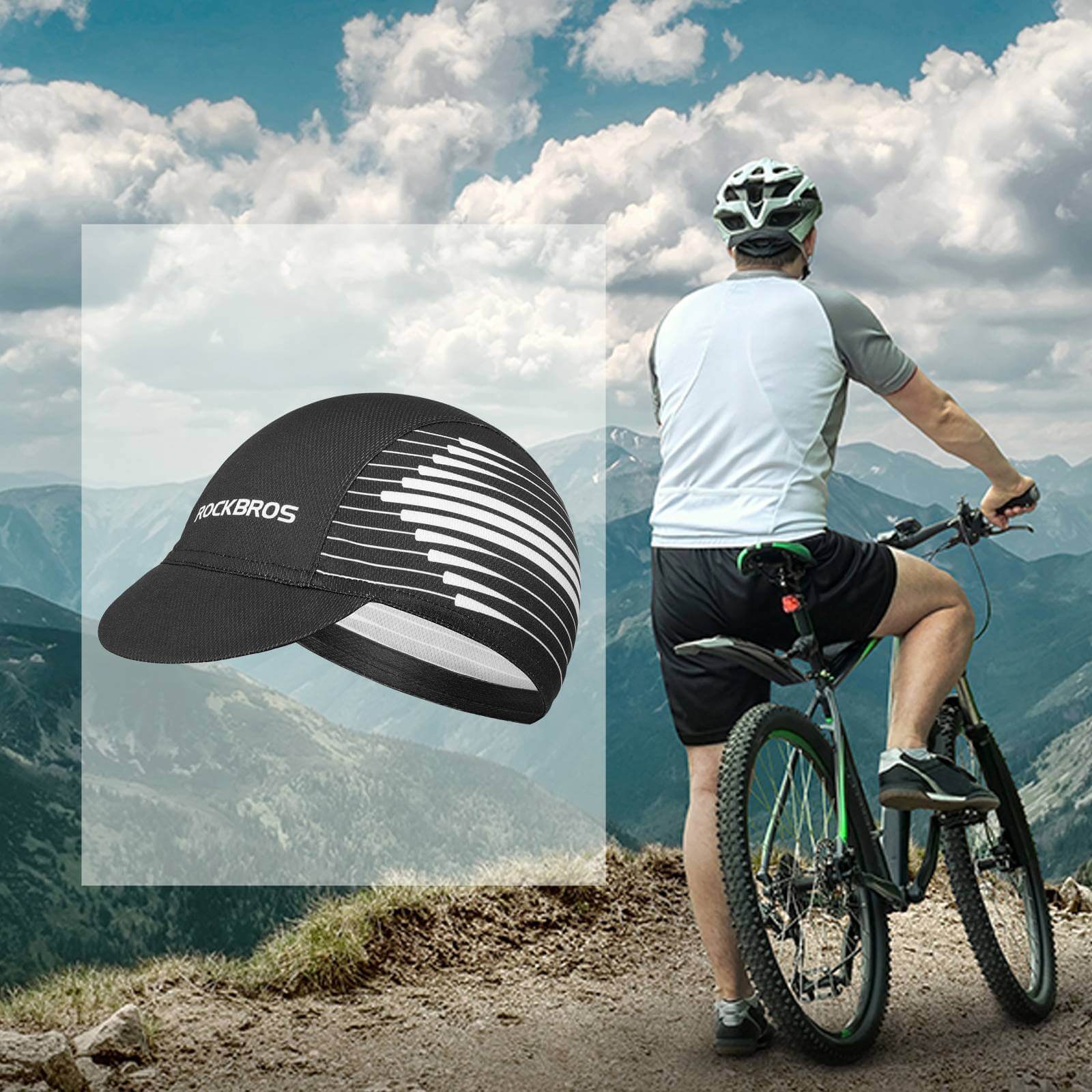 all-groups ROCKBROS Sunproof Cycling Cap | Comfortable, Breathable, Multi-Use Hat