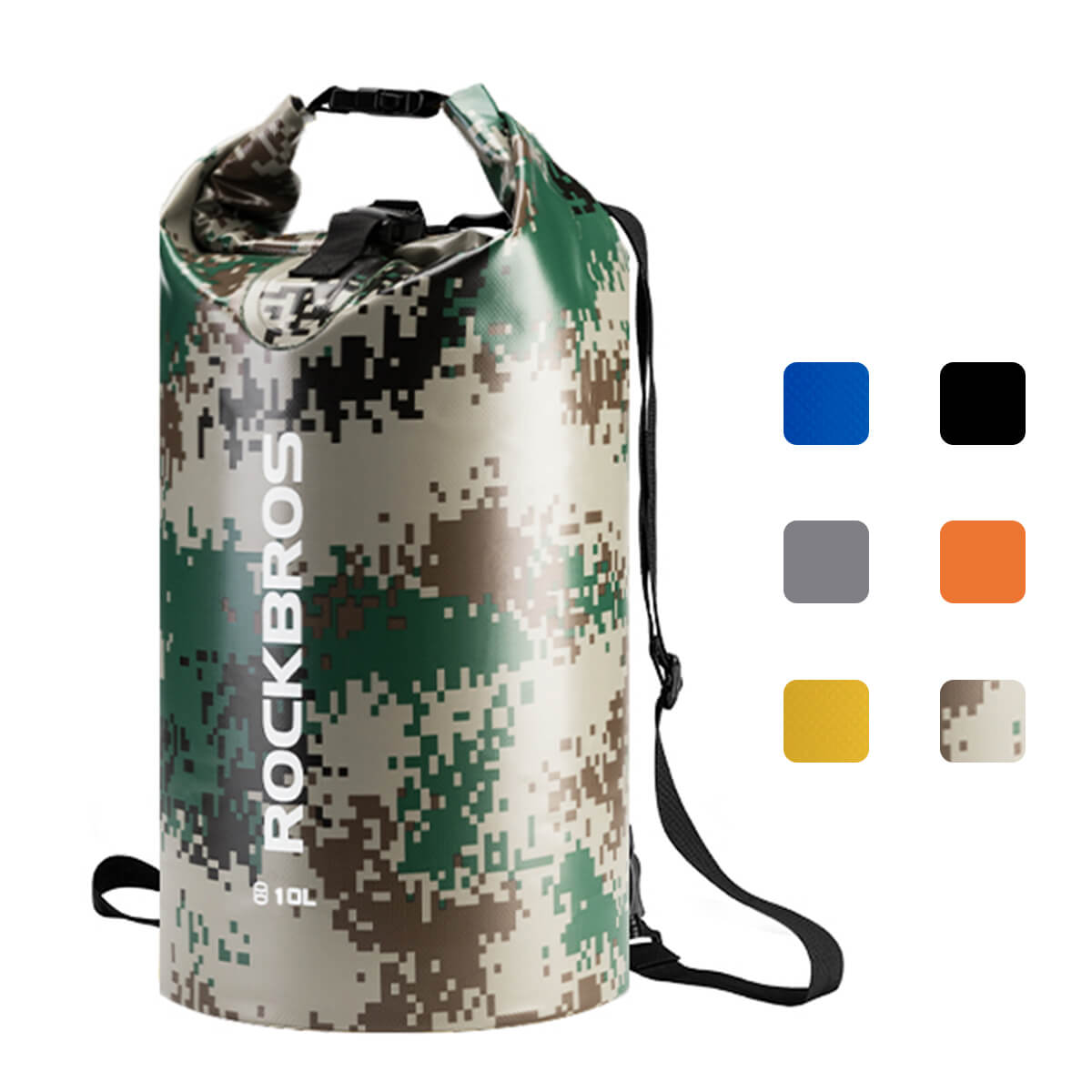 ROCKBROS Waterproof Outdoor Sports Bag Color Camouflage