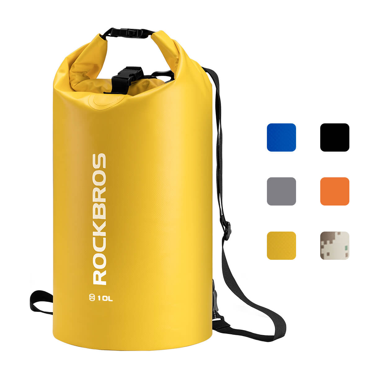 ROCKBROS Waterproof Outdoor Sports Bag Color Yellow