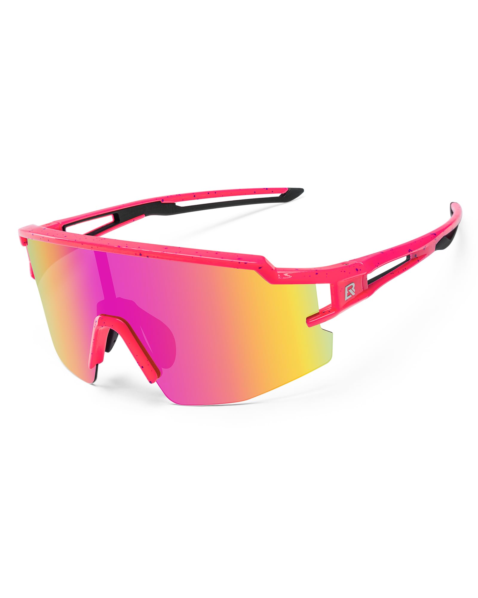 ROCKBROS Polarized Youth Kids UV400 Cycling Sports Sunglasses_Color Pink