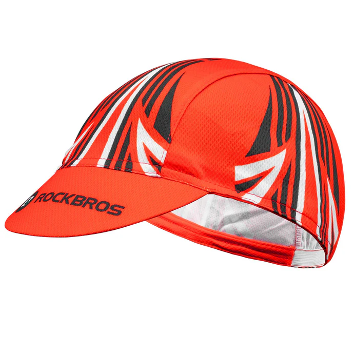 ROCKBROS Sunproof Cycling Cap Comfortable, Breathable, Multi-Use Hat Color Red