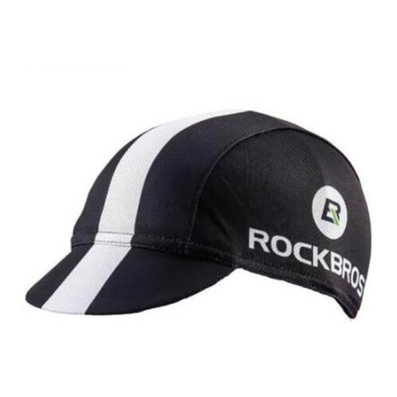 ROCKBROS Sunproof Cycling Cap Comfortable, Breathable, Multi-Use Hat Color Black&White