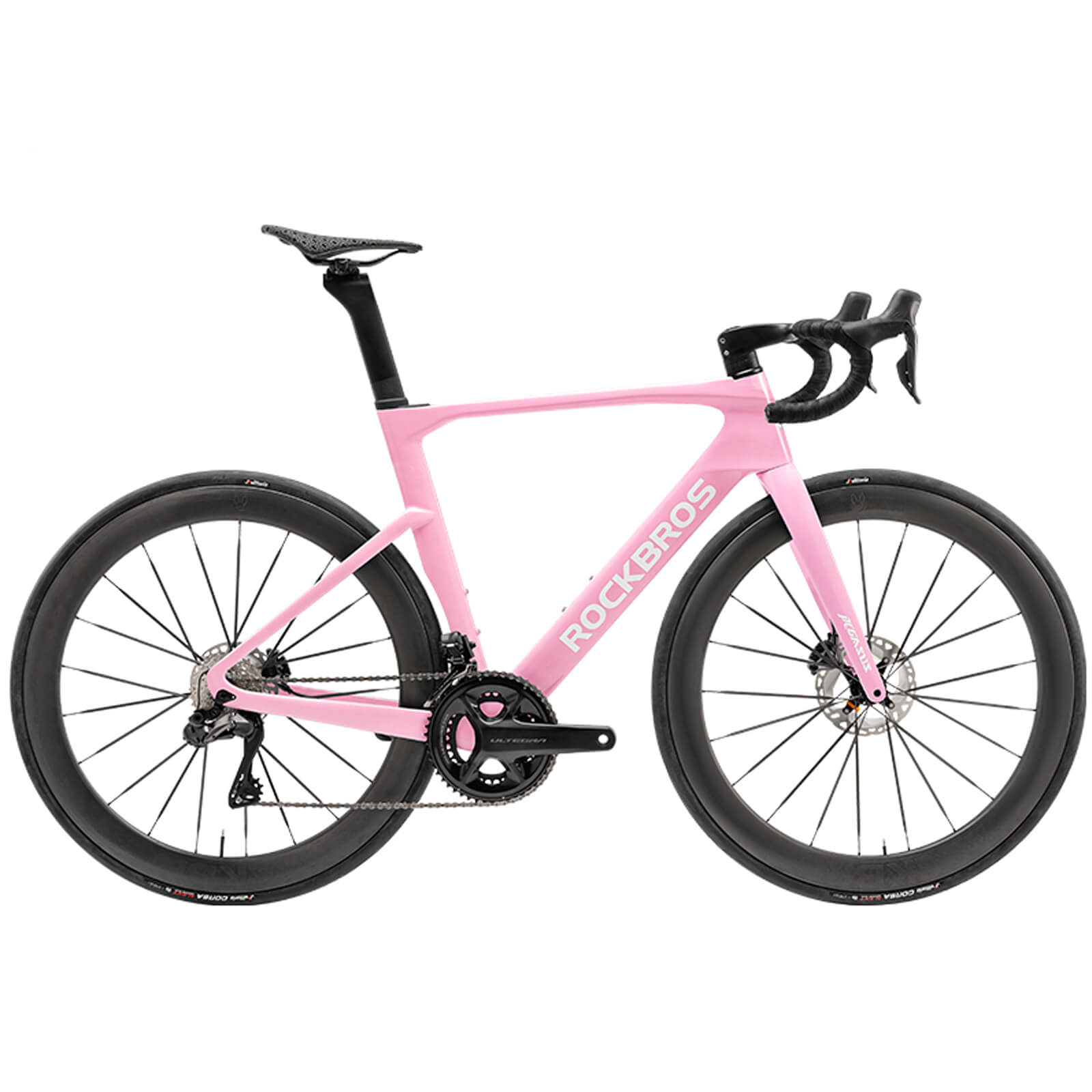 rockbros Ultra-light carbon frame of Pegasus Aero Bike for speed and endurance.
#Size_Shimano R7170 kit