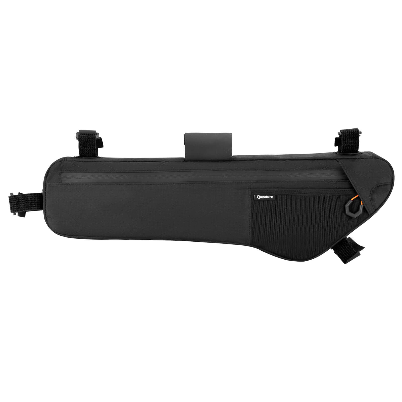QUNATURE large capacity bikepacking frame bag for cycling and climbing
#color_black