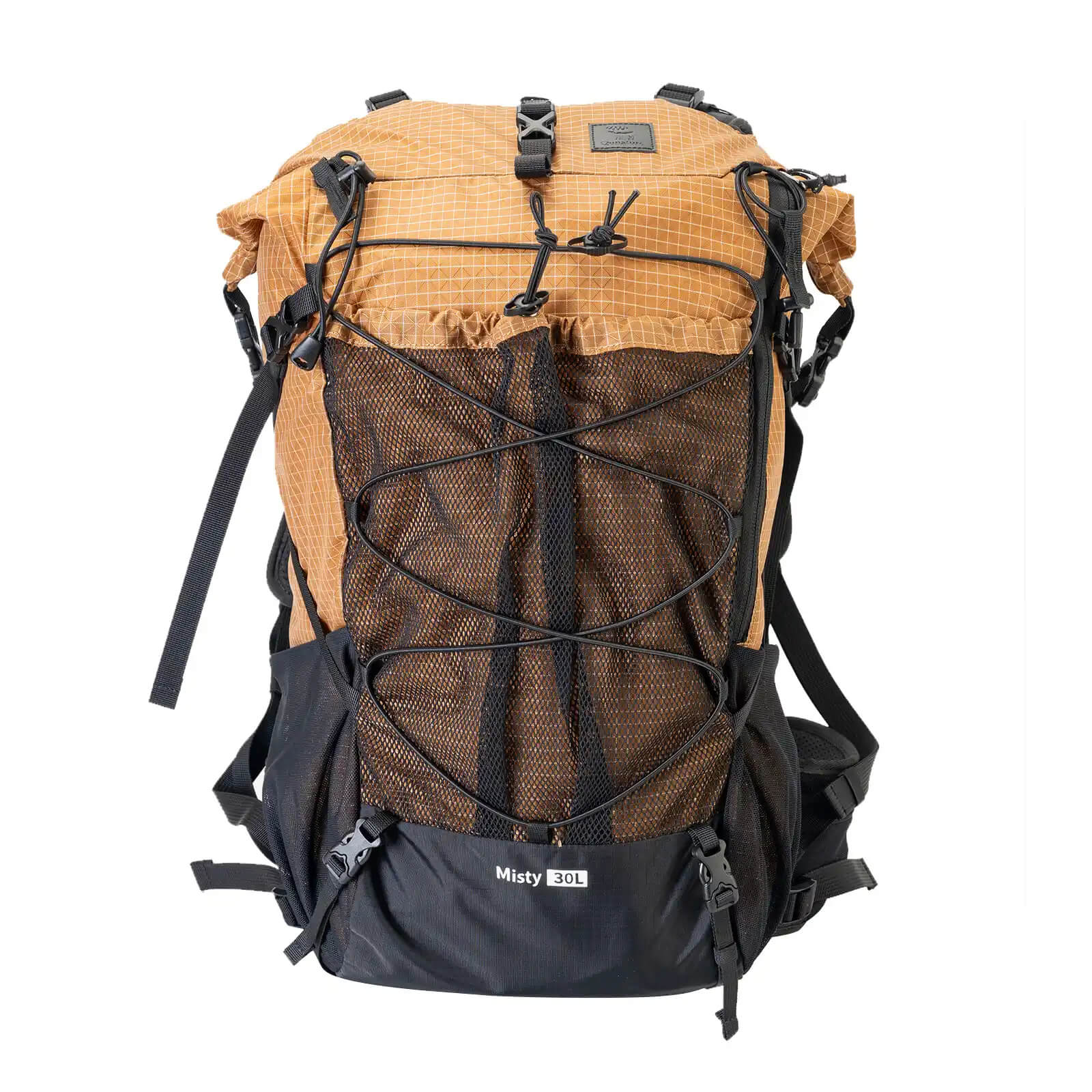 Qunature lightweight 30–35l outdoor backpack for hiking and camping.
#color_khaki