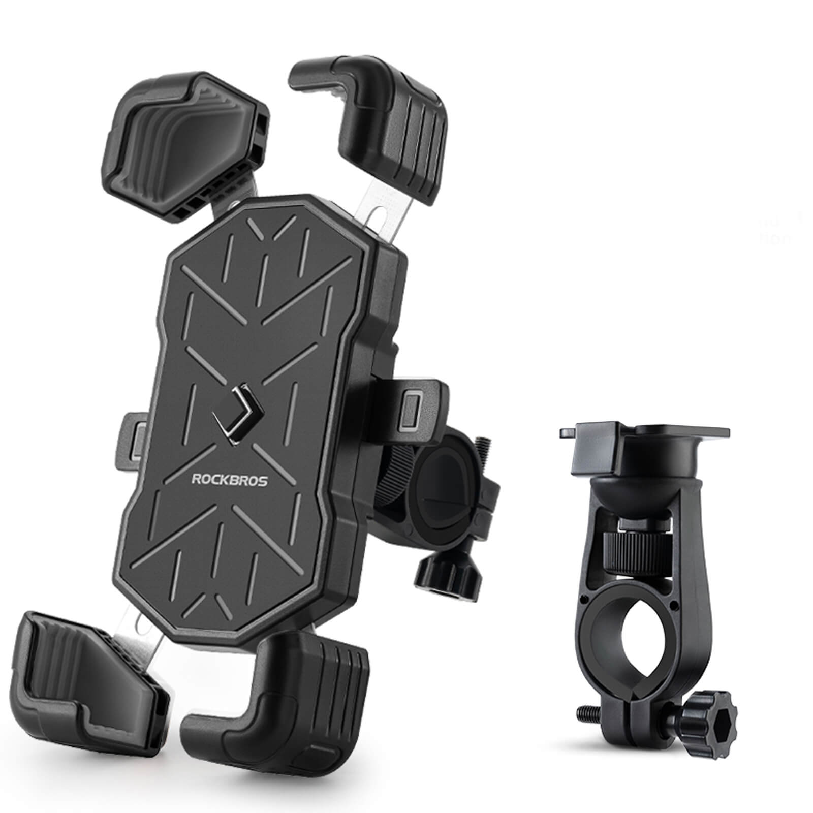 ROCKBROS 1s lock bike phone holder with quick-release secure mounting.
#option_handlebar