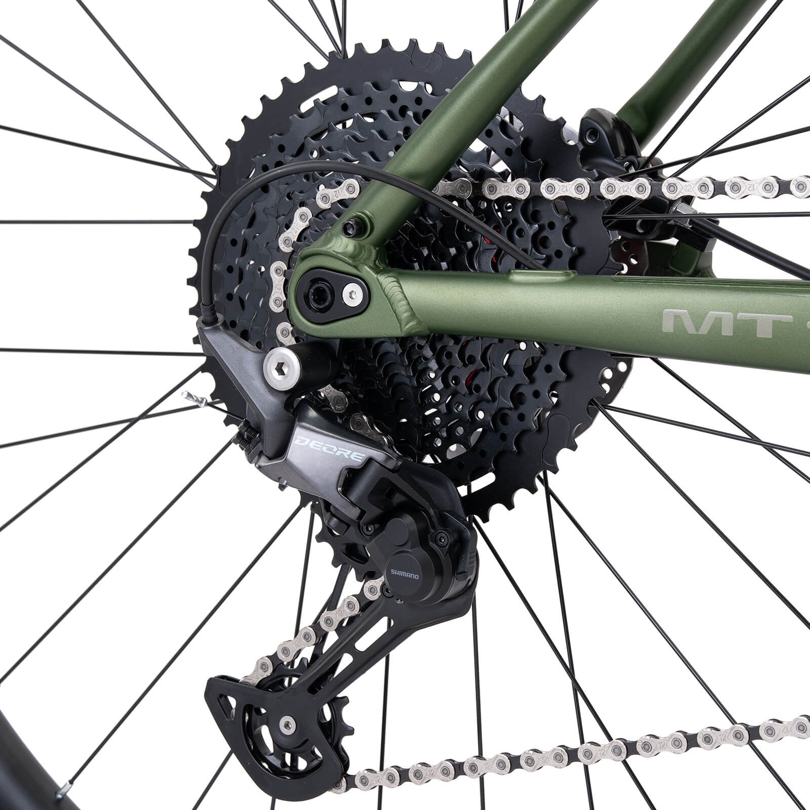 rockbros MT600 29 Inch Hardtail MTB with Hydraulic Disc Brakes.
#color_green