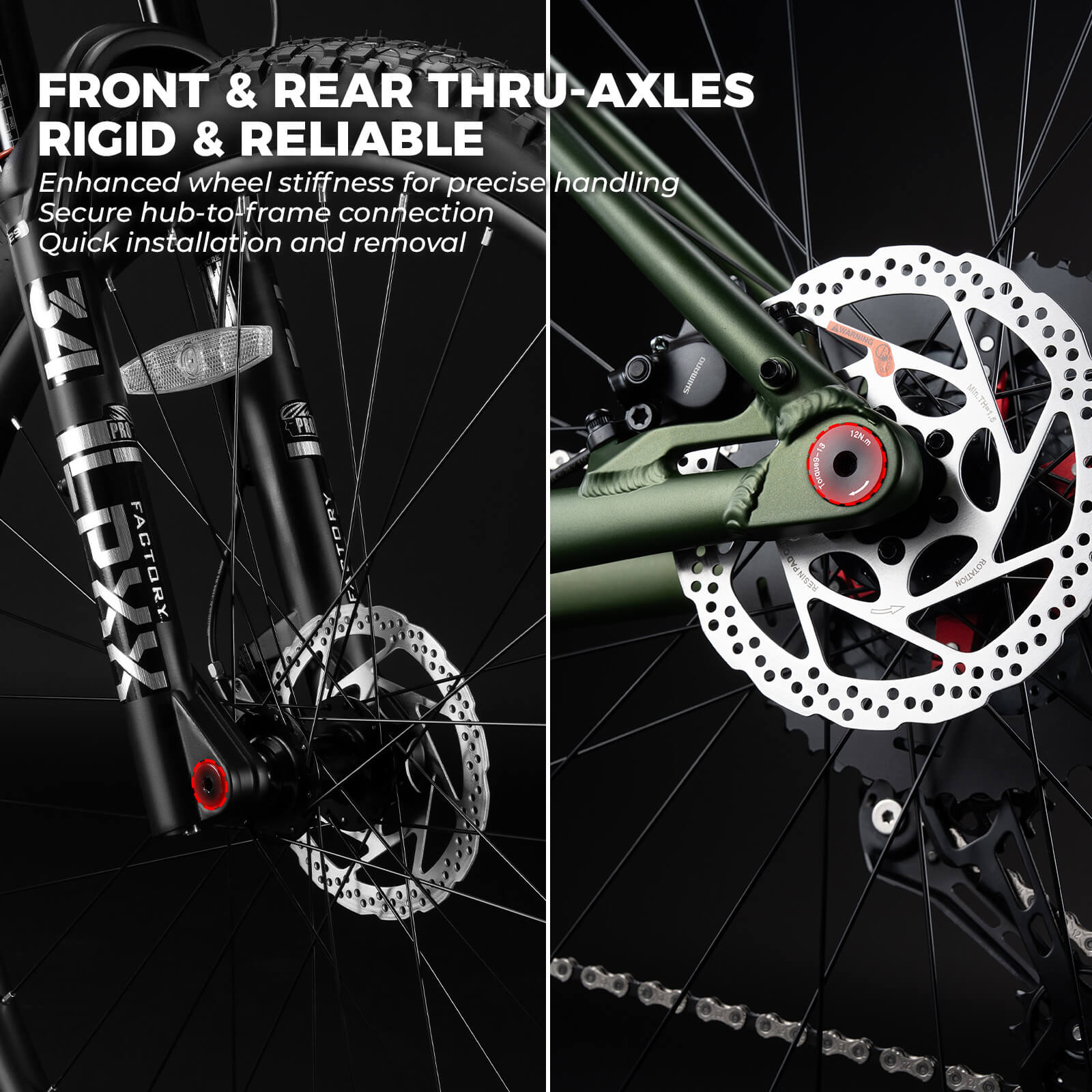 rockbros MT600 29 Inch Hardtail MTB with Hydraulic Disc Brakes.