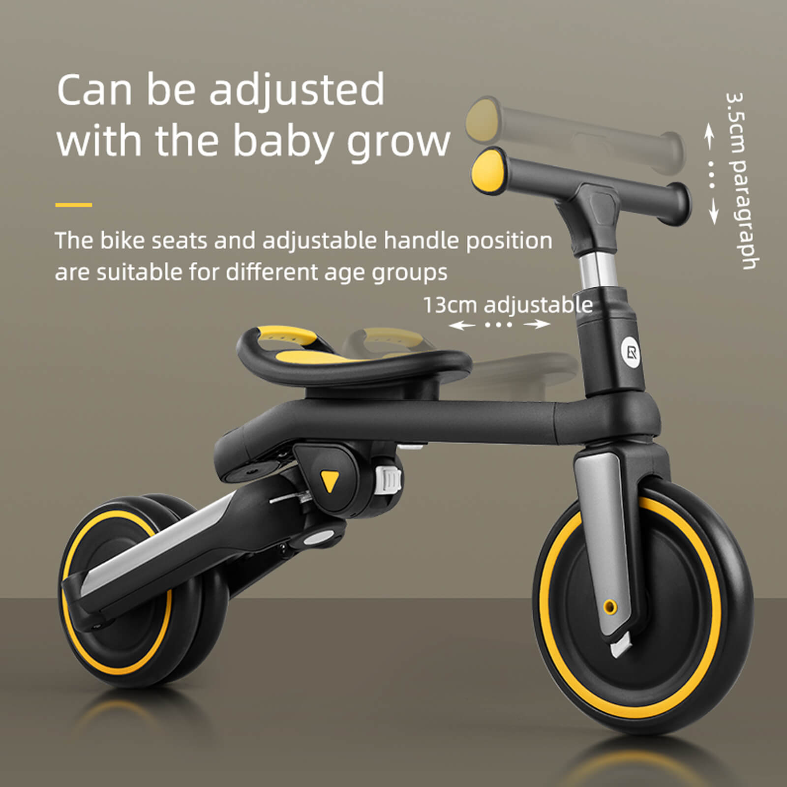 Our 3-in-1 toddler bike transforms instantly without tools! Lightweight, 25kg capacity, and ergonomically designed to improve balance.