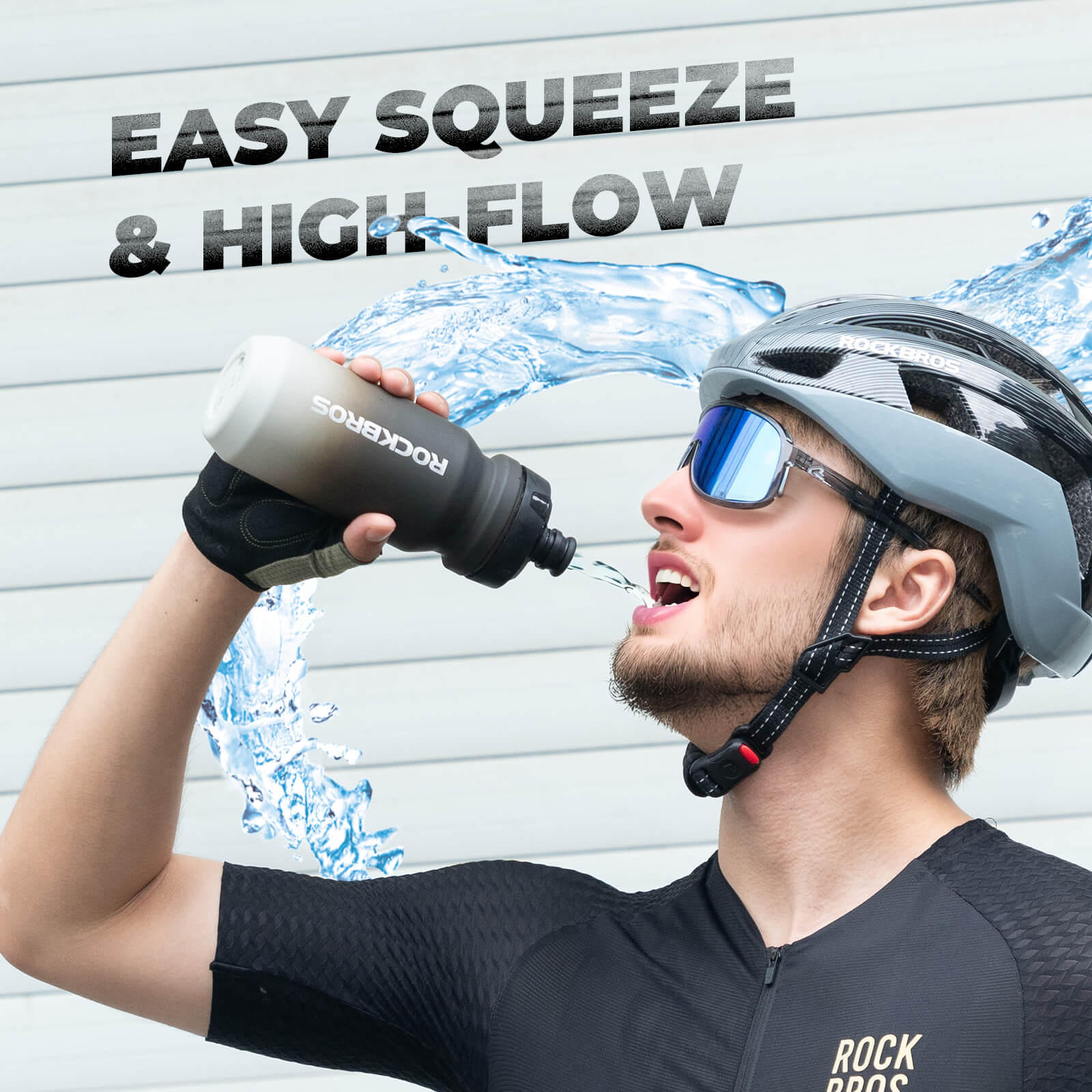 rockbros naturesip 750ml water bottle sports hydration
#color_black