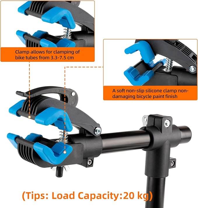 rockbros adjustable hanging bike repair stand for home bicycle maintenance