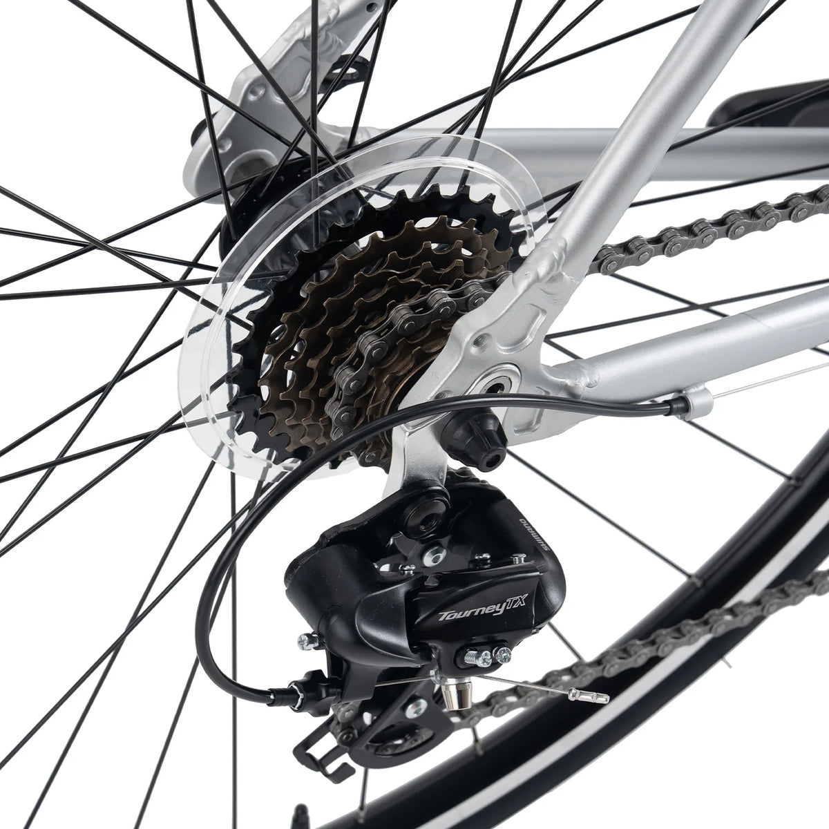 ROCKBROS AERIX aluminium road bike is sleek with endurance geometry.
#color_grey