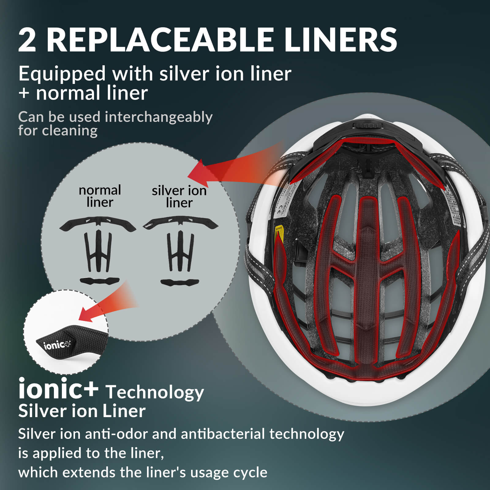 rockbros aero road bike helmet with magnetic clip for cycling