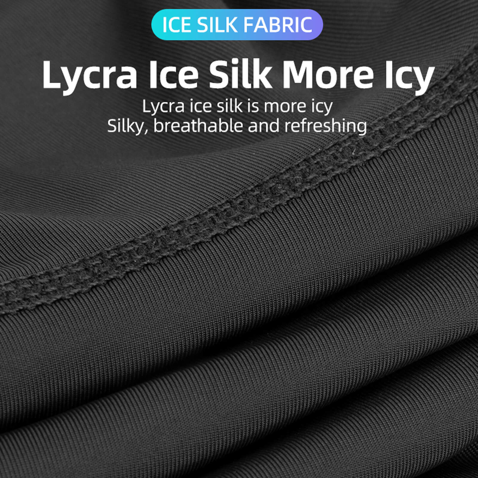 Impact Resistant Arm Sleeves with Breathable Ice Silk Fabric.