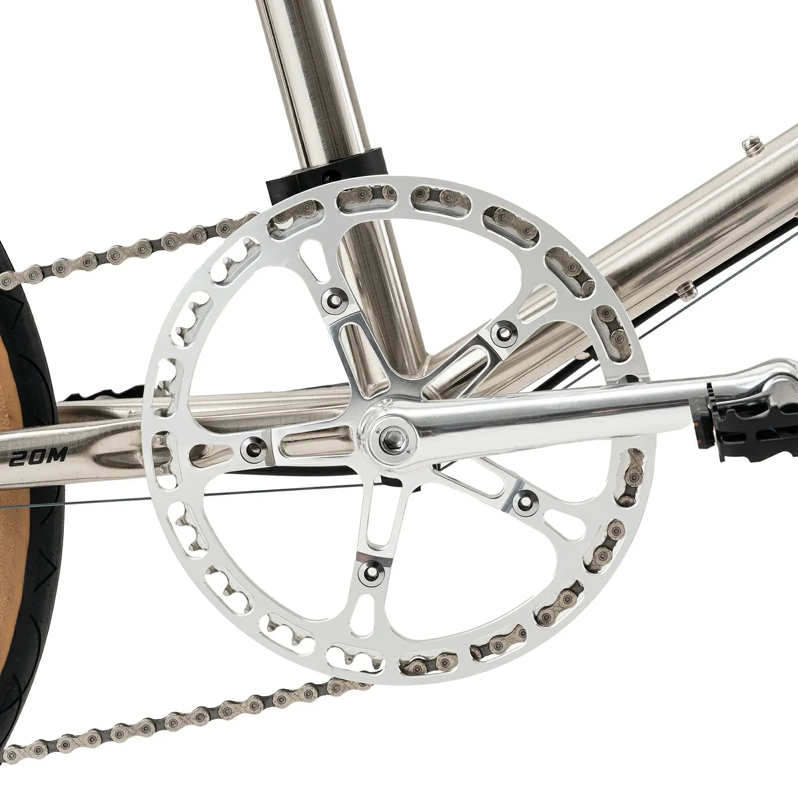 ROCKBROS AVIS 20-inch aluminum road bike in sleek matte black finish, professional racing geometry.