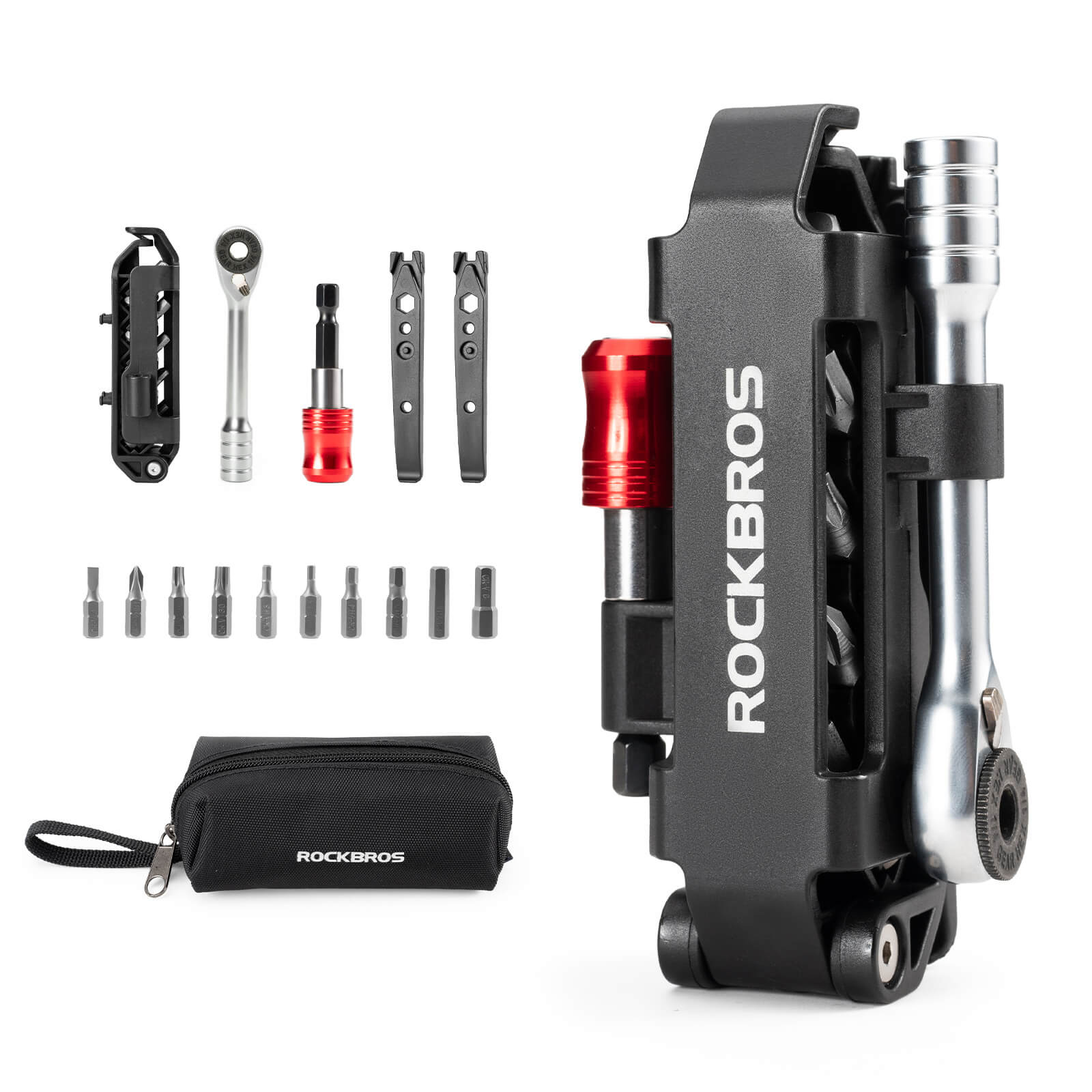 rockbros foldable bike multi tool for repair and maintenance.