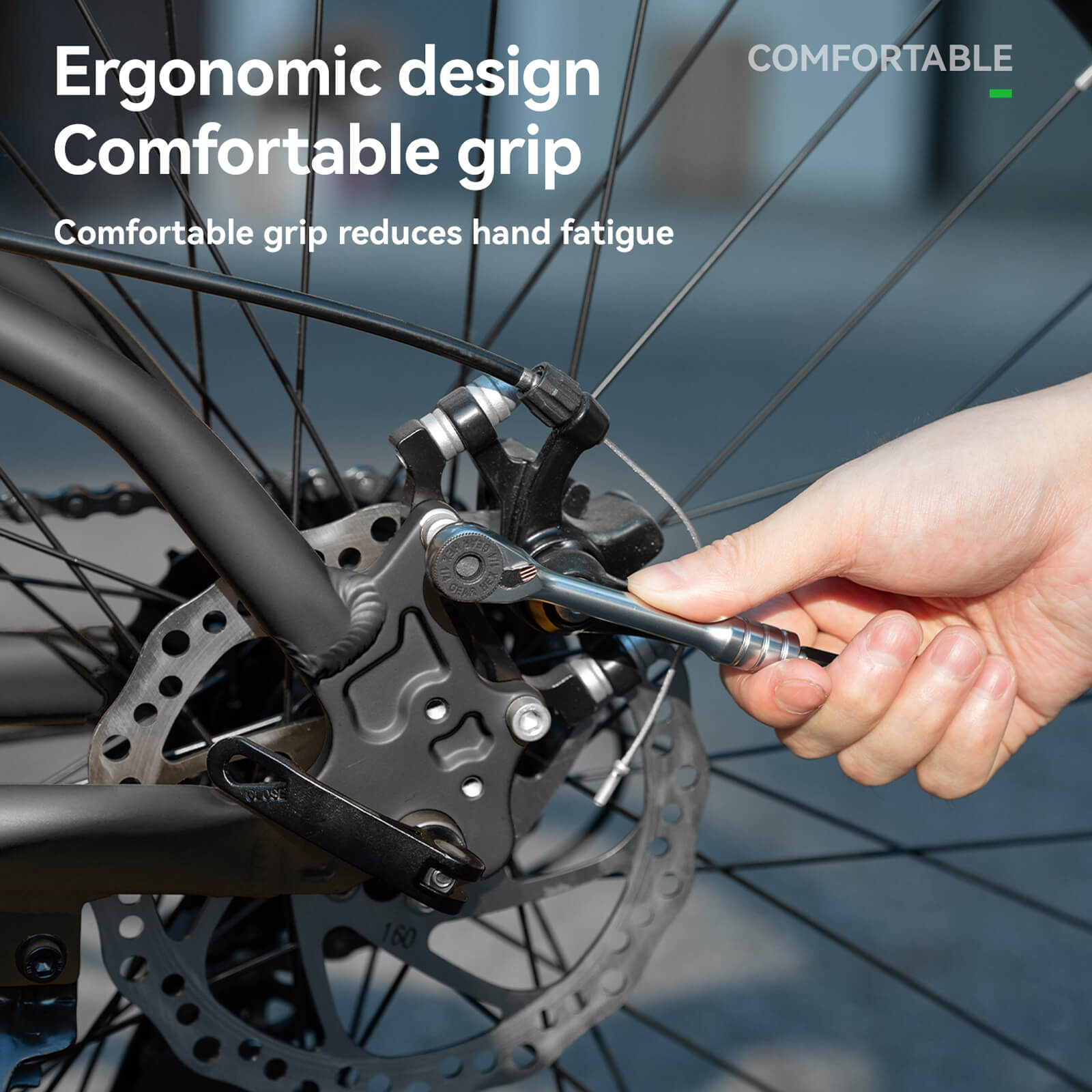 rockbros foldable bike multi tool for repair and maintenance.