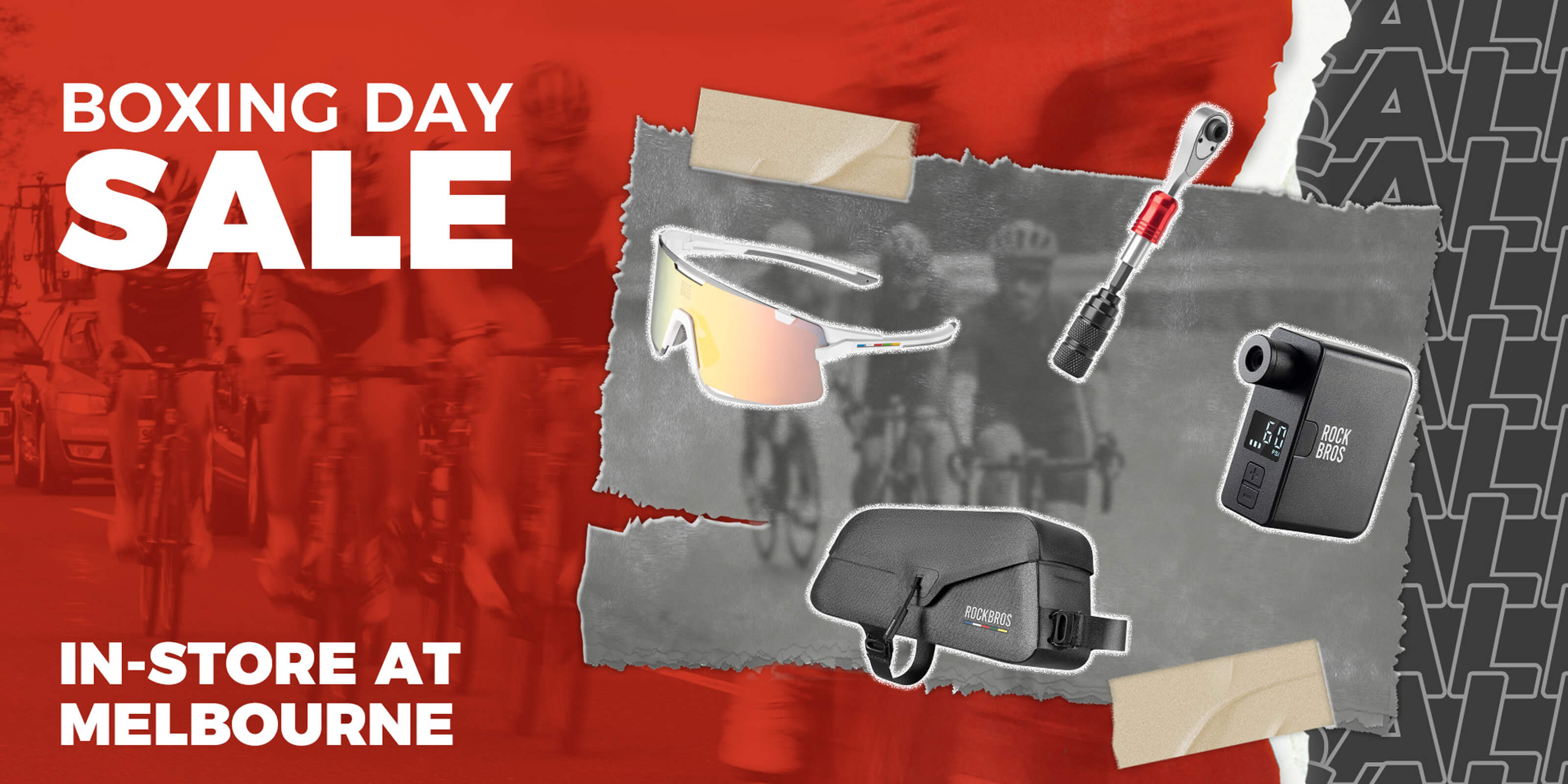 ROCKBROS cycling sale in Australia – save 10% on road bikes, 25% on other bikes, 30% off accessories.