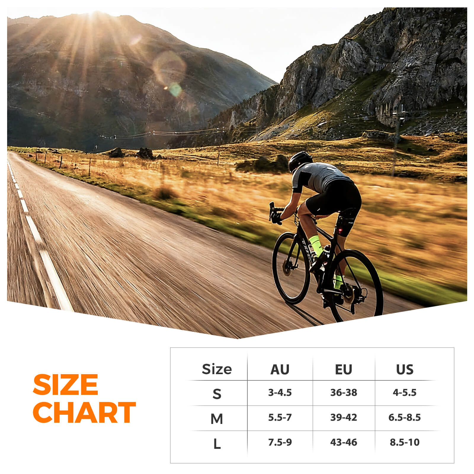 rockbros breathable knee-high compression socks for running and training.
#color_black