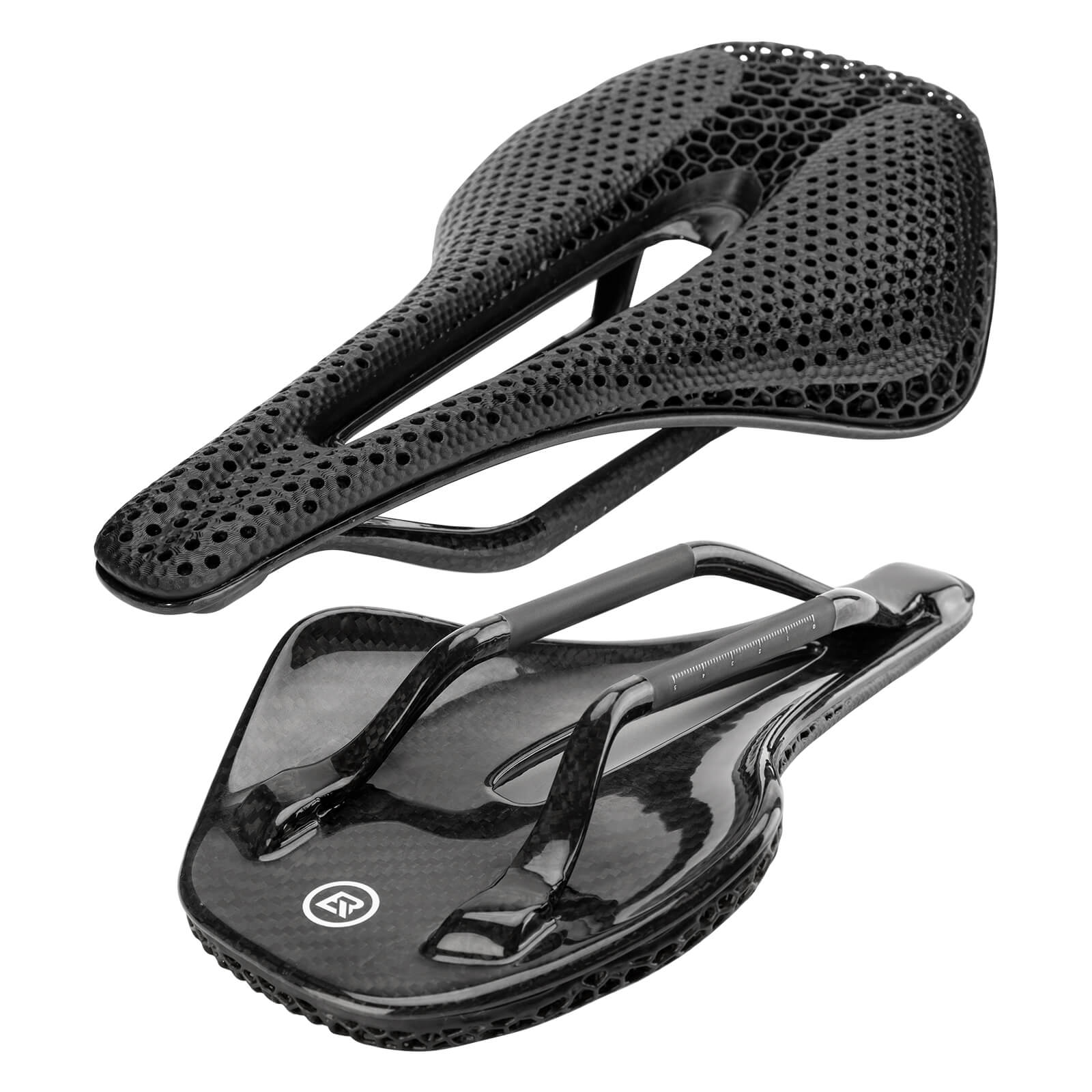 ROCKBROS 3D Printed Carbon Fiber Bike Saddle for road and mountain cycling