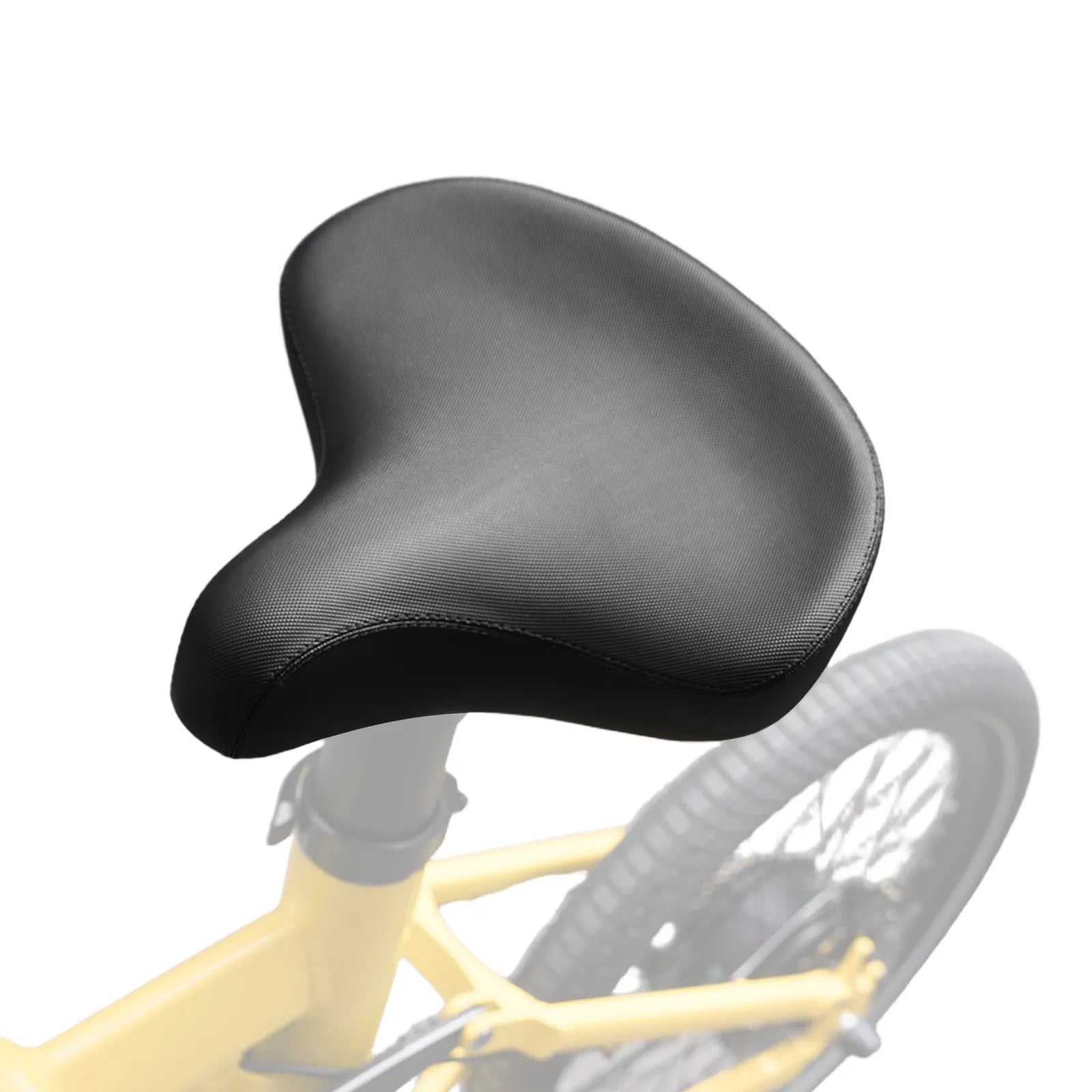 Rockbros ComfortMax extra wide bike saddle for comfortable commuting and city riding.