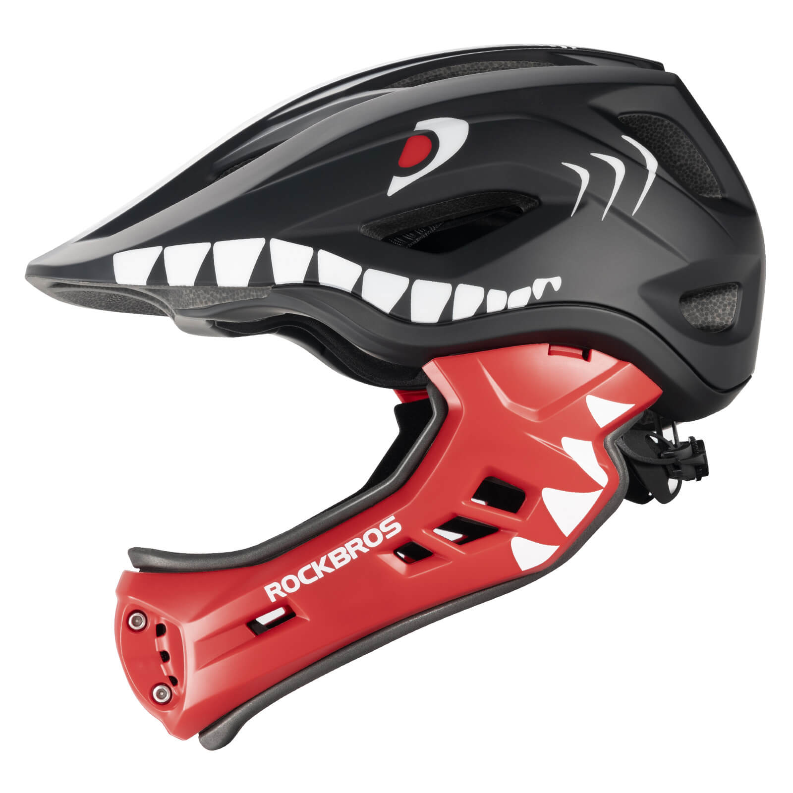 Kids Bike Helmet Removable Full Face Design