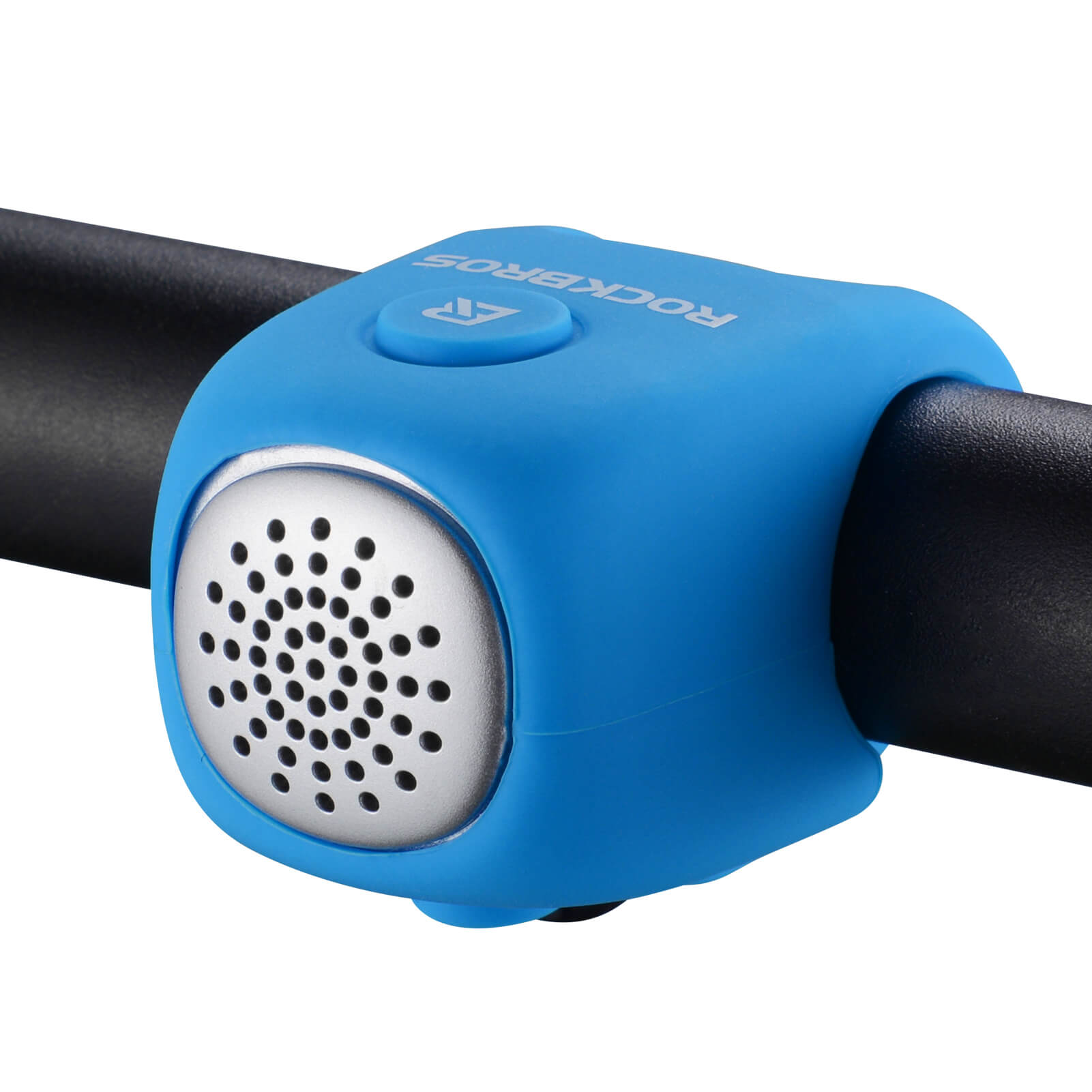 rockbros 90db electronic bike horn for cycling safety.
#color_blue